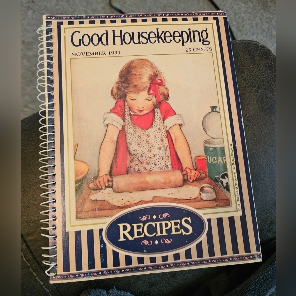 Vintage Good Housekeeping Recipes Notebook​​​